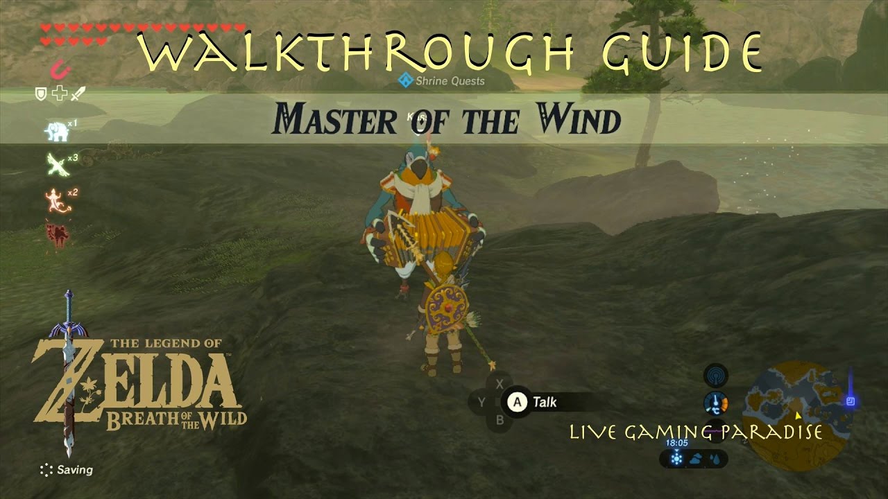 Breath of the Wild | Master of the Wind | Shai Yota Shrine Guide