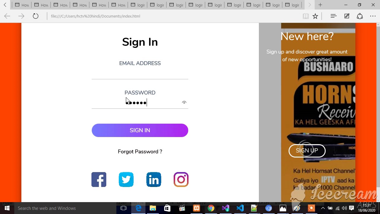 Html & css kubaro afsomali