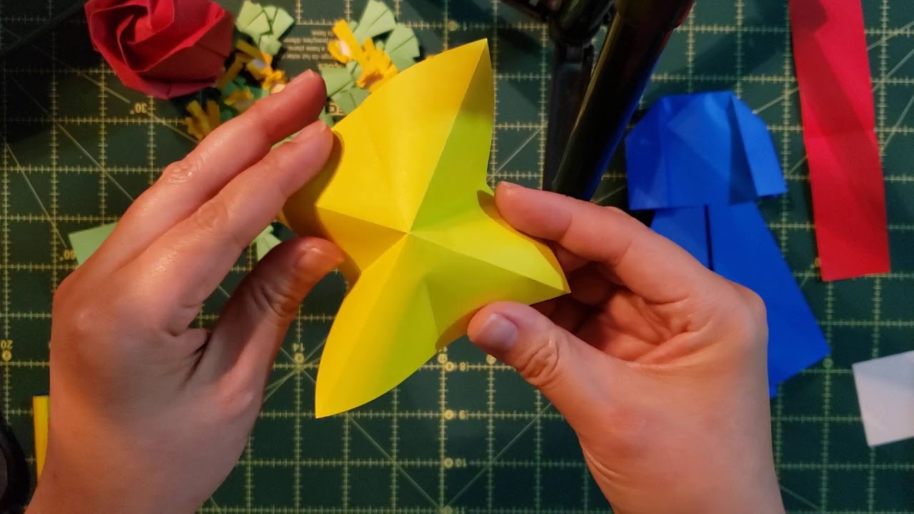 Pequeno Príncipe de origami