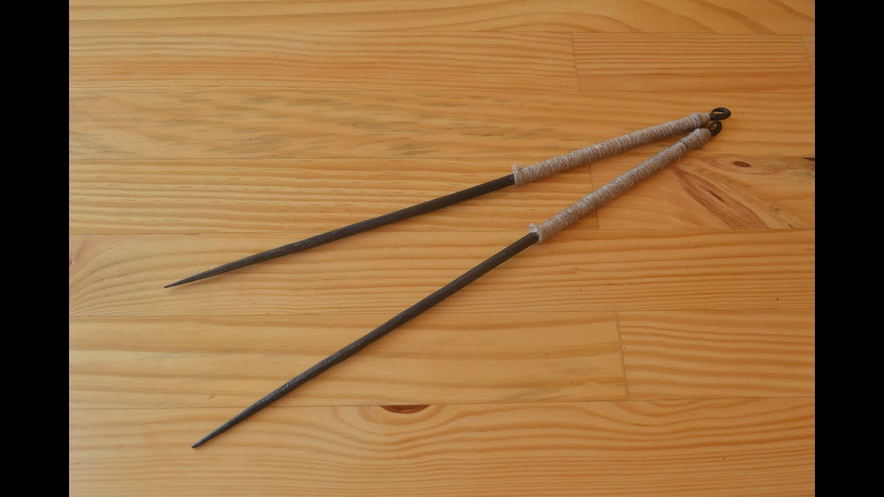 Forging Edo Style Hibachi Tools
