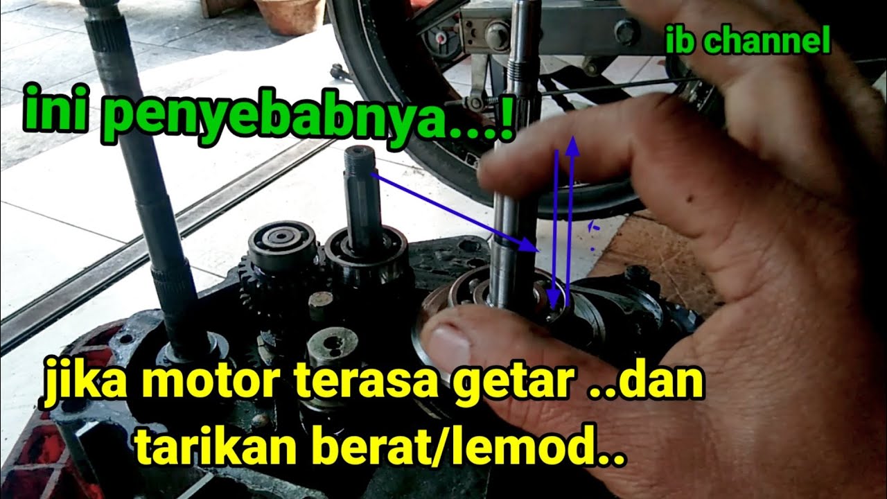 Penyebab motor bergetar bikin kaki dan tangan kesemutan#ib channel