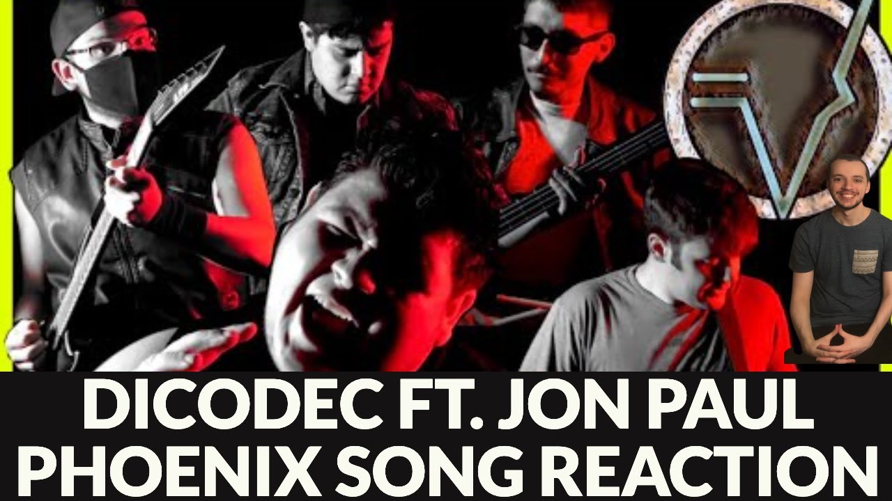 Reaction to Dicodec Ft. Jon Paul - Phoenix Song - Video Reaction!