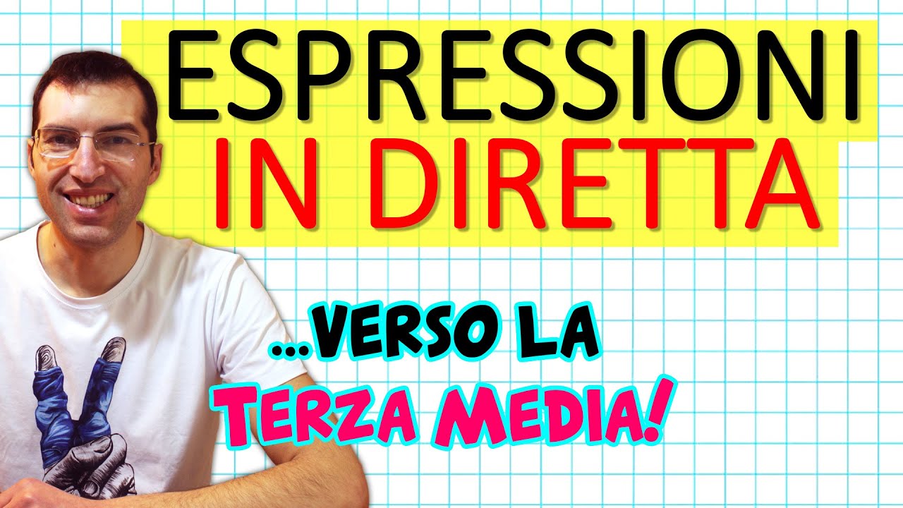 ESPRESSIONI con Frazioni, Decimali e Numeri PERIODICI – Ripasso LIVE per chi andrà in Terza Media