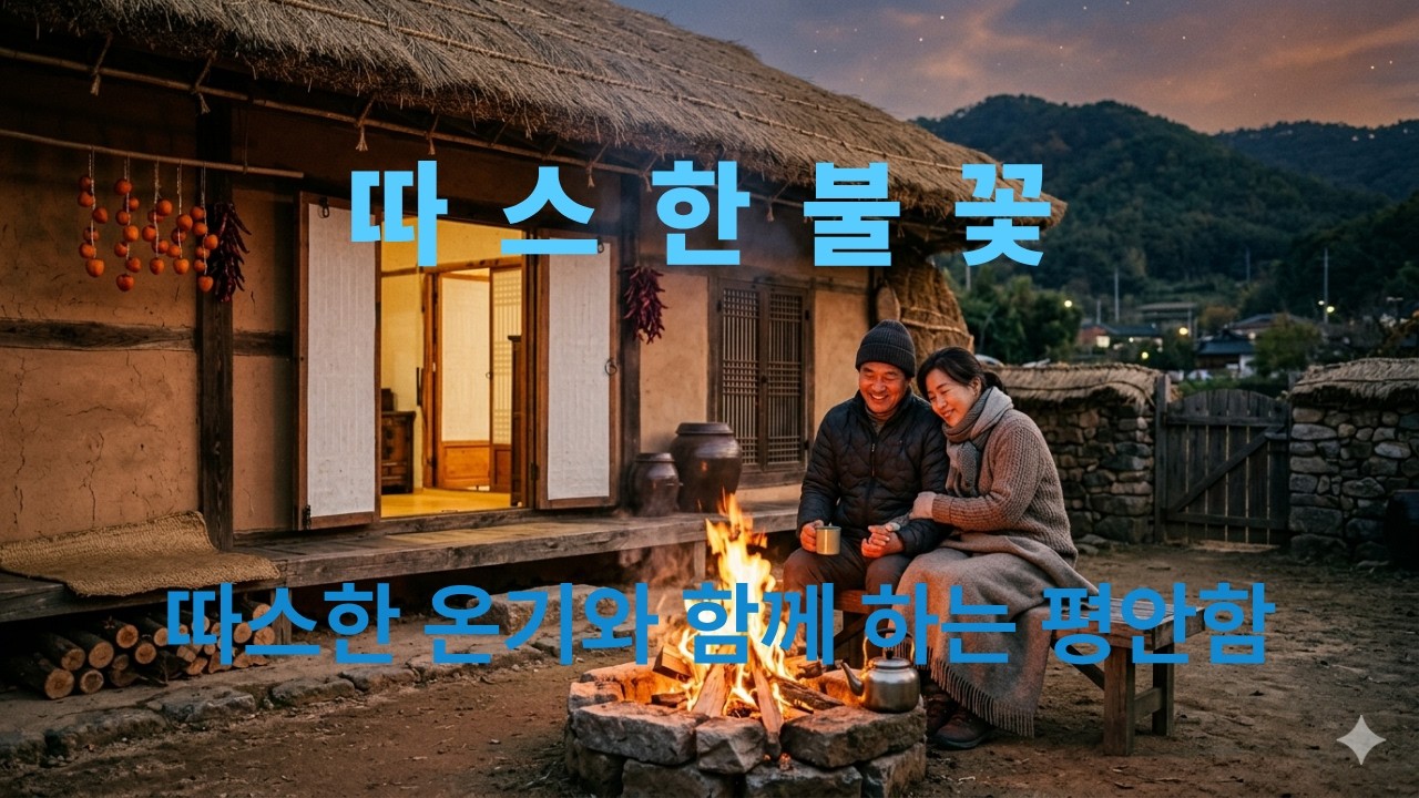 락발라드, 따스한 불꽃, 따스한 온기가 주는 평안함..