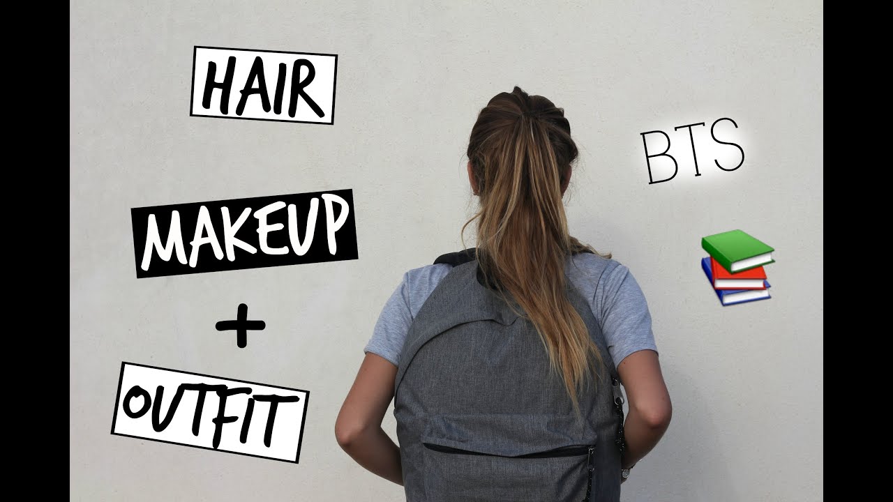 GRWM - BTS Hair, Makeup + Outfit