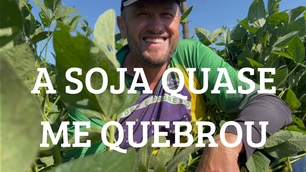 Ou Eu Mudava O MANEJO DA SOJA, Ou EU IA QUEBRAR (História Real)