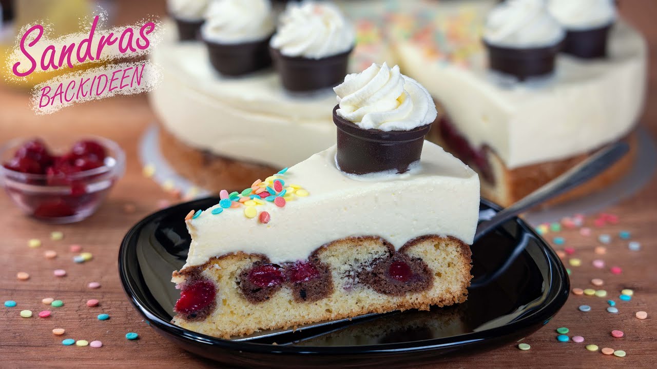 Donauwelle zum Fasching | Saftige Eierlikörtorte einfach & schnell gebacken