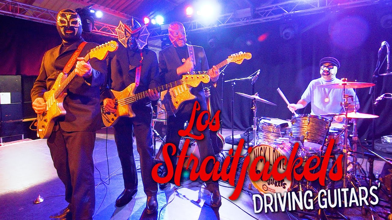 'Driving Guitars' LOS STRAITJACKETS (Engine Rooms, Southampton) BOPFLIX sessions
