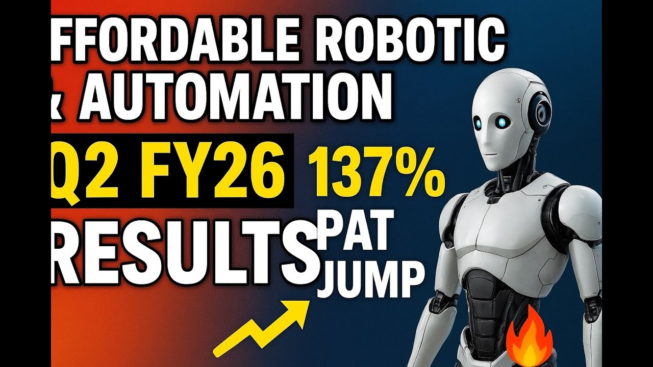 Full Earnings Concall Affordable Robotic & Automation Q2 FY26 Results 🔥 | 137% PAT Jump 💥