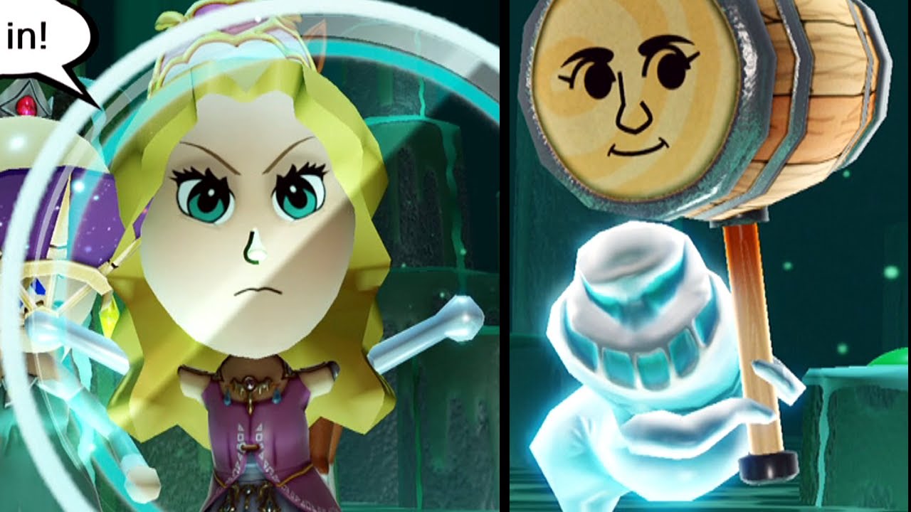 Super Mario Miitopia - Traveler Hammer Boss Battle (Switch)