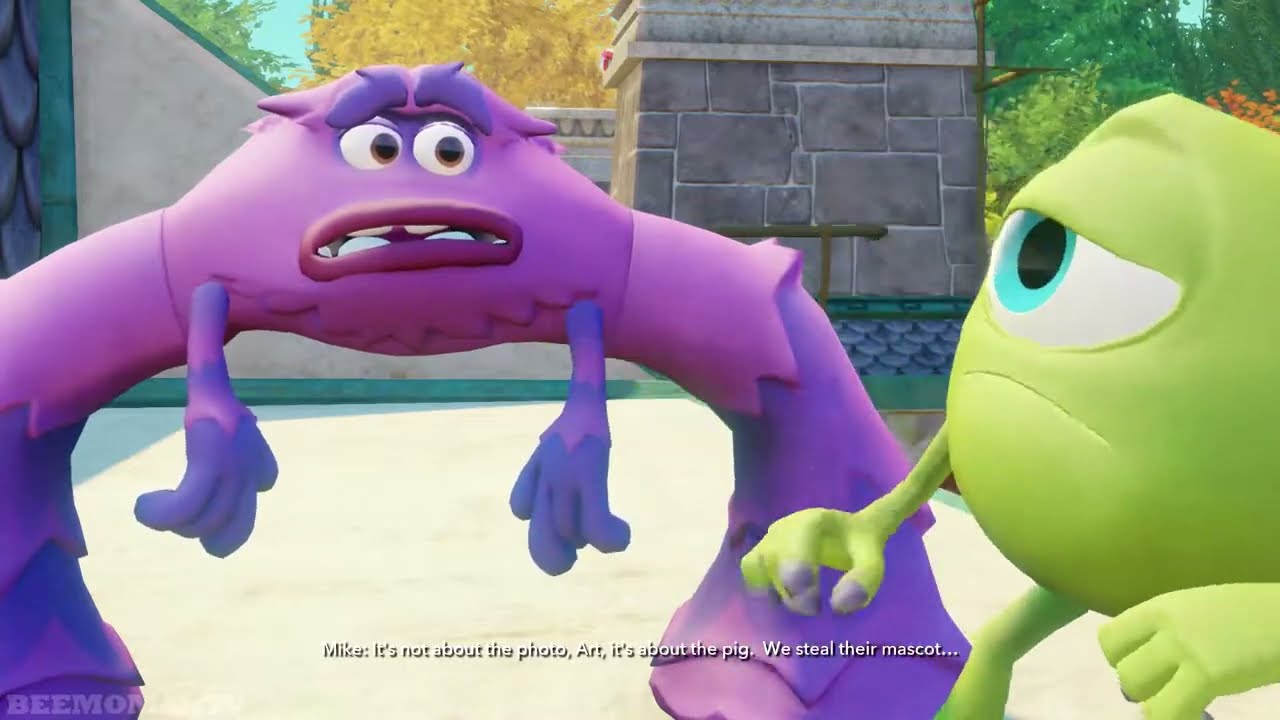 Disney Infinity 1.0 - Monsters University Walkthrough Part 4