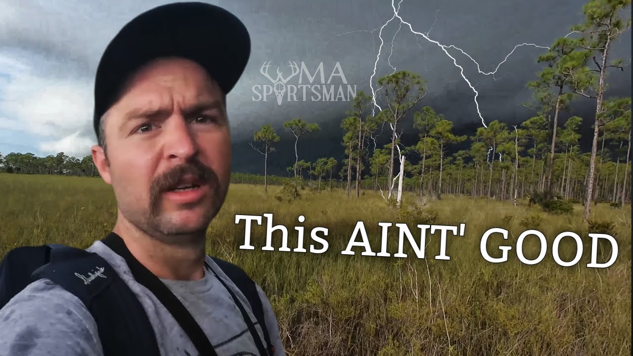 Stuck in a THUNDERSTORM while SCOUTING - Getting ready for an ARCHERY HUNT