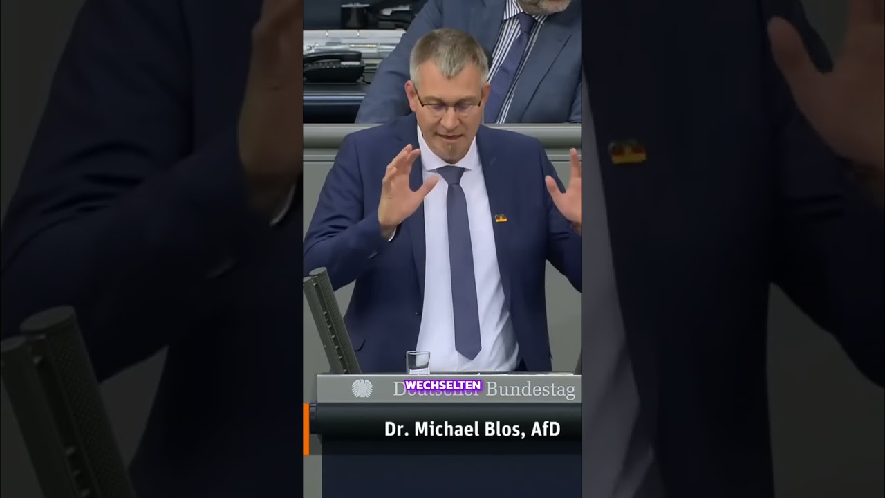 Klima-Wahn! Bundestag Explodiert &uuml;ber Trumps Klimakritik! #shorts