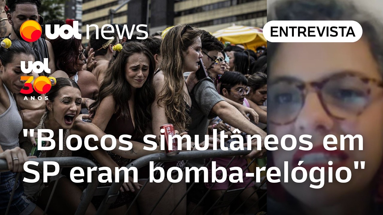 Blocos simultâneos em SP eram bomba-relógio, diz vereadora: 'É preciso melhorar a comunicação'
