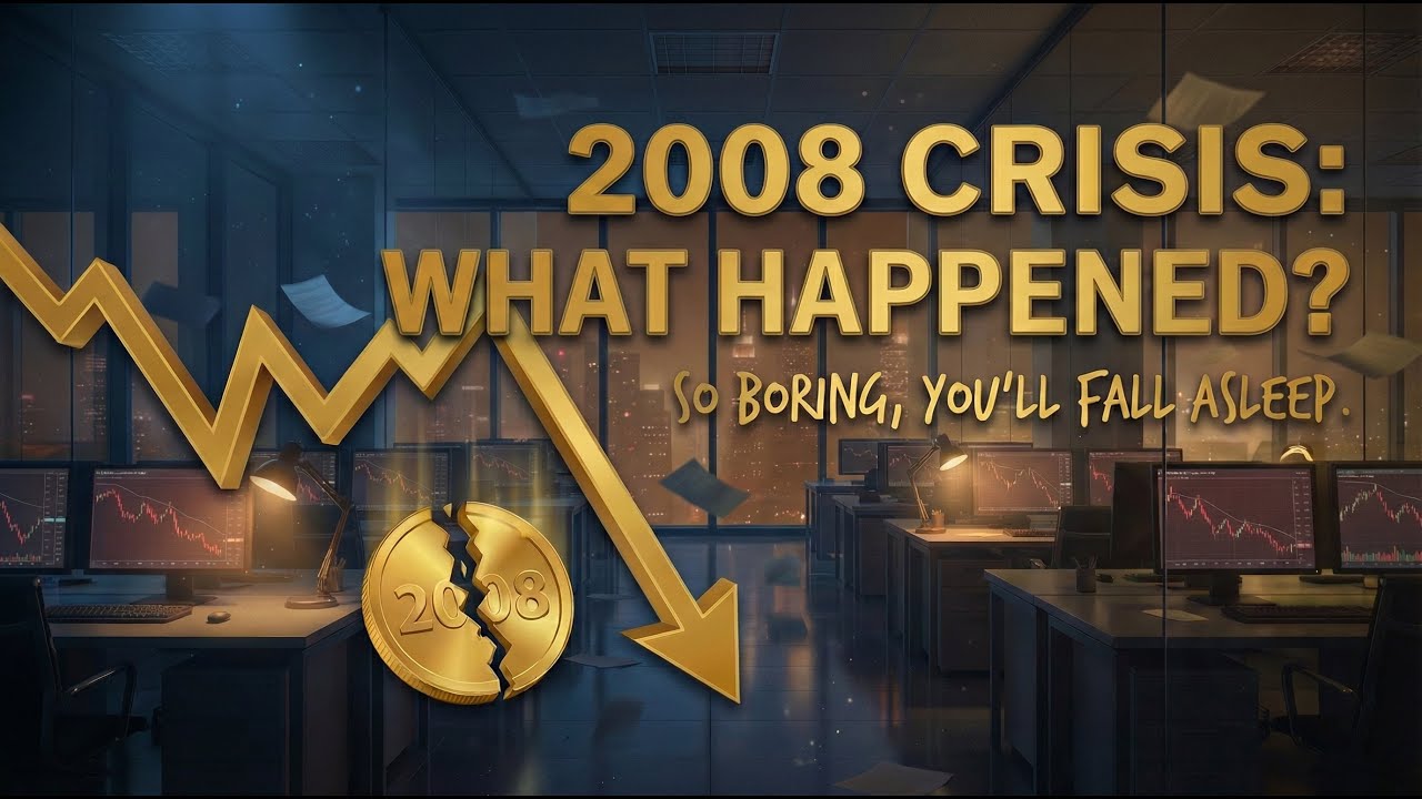 The Complete 2008 Financial Crisis Story | Calm Economics Story for Sleep