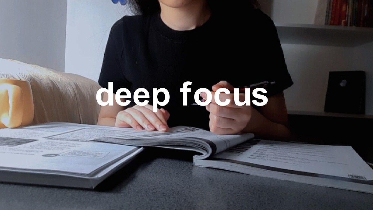 1 Hour Real-Time Study | Pure Focus (No BGM)