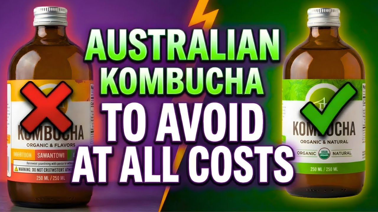 10 Kombucha Brands Sold in Australia to AVOID (They’re Not What You Think)