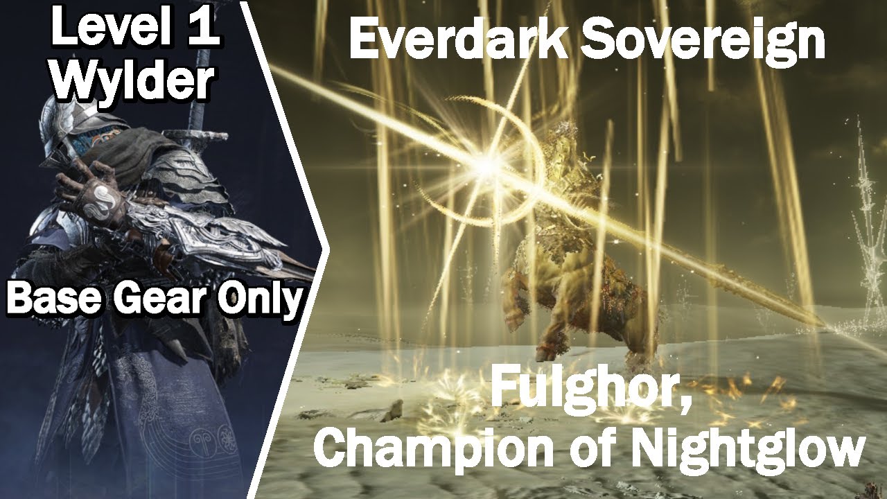 Everdark Sovereign: Fulghor, Champion of Nightglow Solo Wylder, Level 1, Starting Gear Only