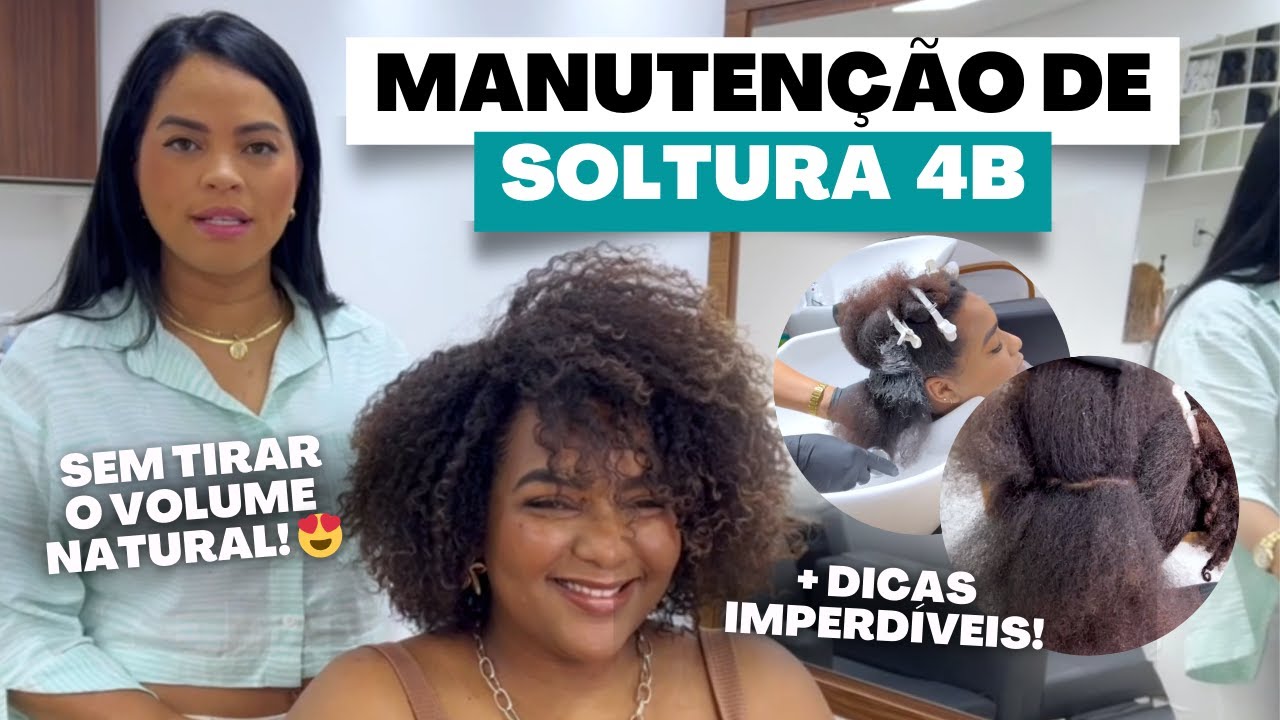 MANUTENÇÃO DE HARMONIZAÇÃO CAPILAR EM CRESPO 4B | Todos os detalhes de aplicação + DICAS EXCLUSIVAS!