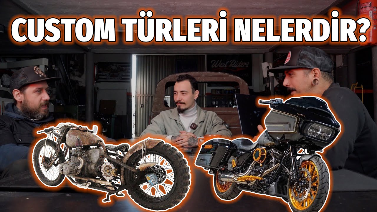 Custom Motosiklet Türleri | Chopper, Bagger ve Daha Fazlası – Rölantide Podcast 7. Bölüm
