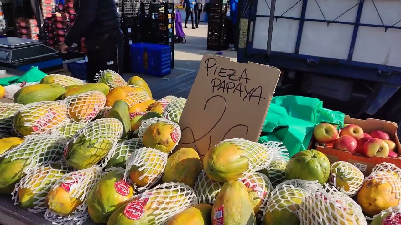 Torrevieja Friday Market at the end of January 2022