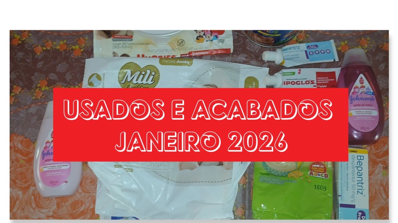 USADOS E ACABADOS JANEIRO 2026.2 ANOS E 7 MESES 