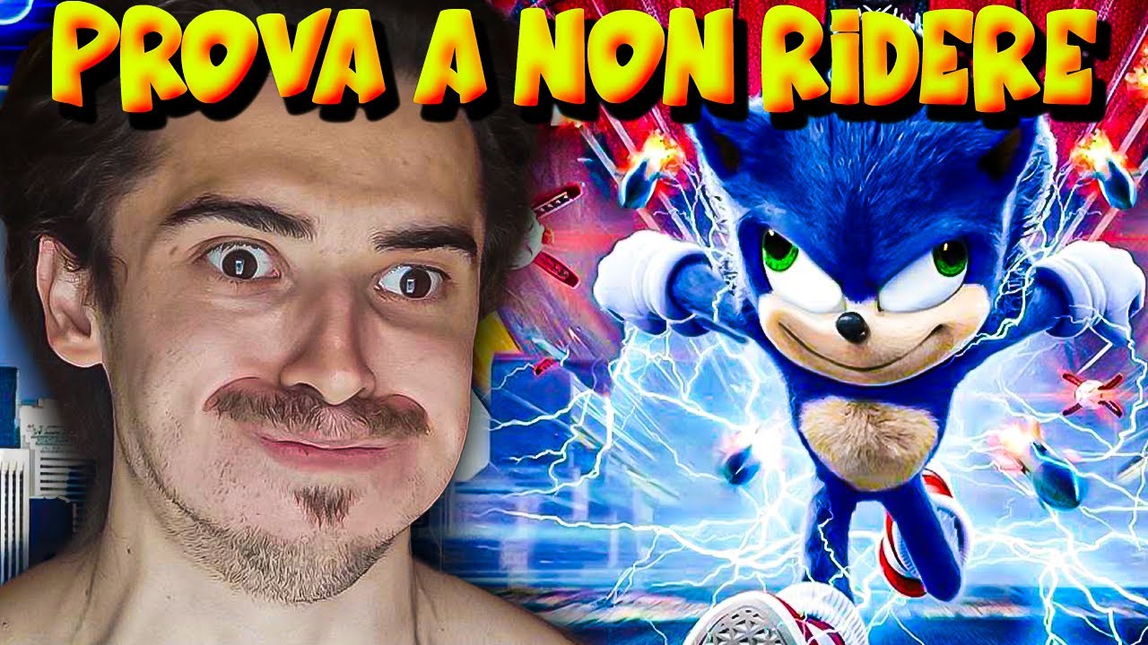 PROVA a NON RIDERE con ACQUA! SONIC - POSSEDELLA