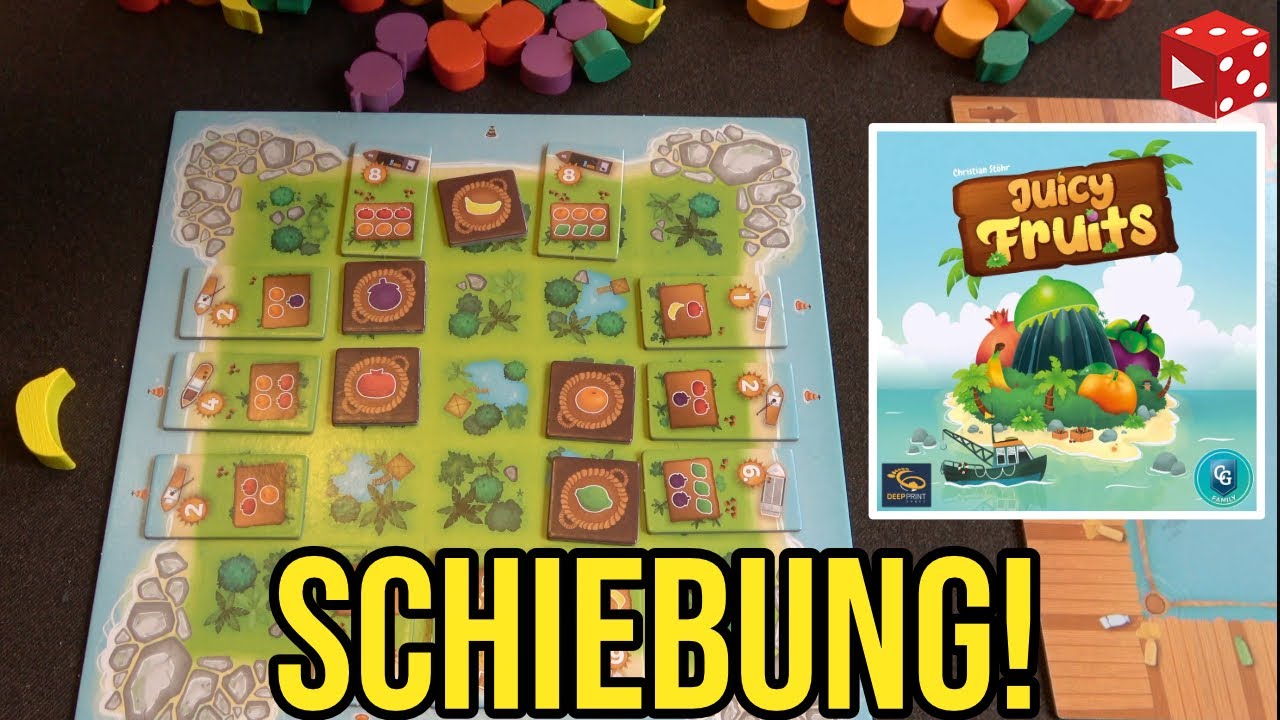 Juicy Fruits - Vom Spiel des Jahres 2020 Autor Christian Stöhr (Deep Print Games Pegasus 2020)