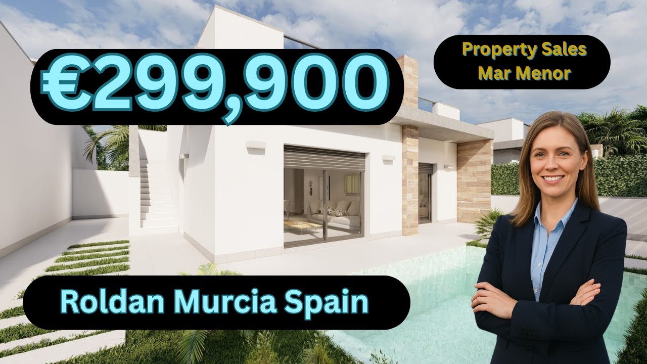 Property sales in Spain, living in Roldan Murcia. Villa sale