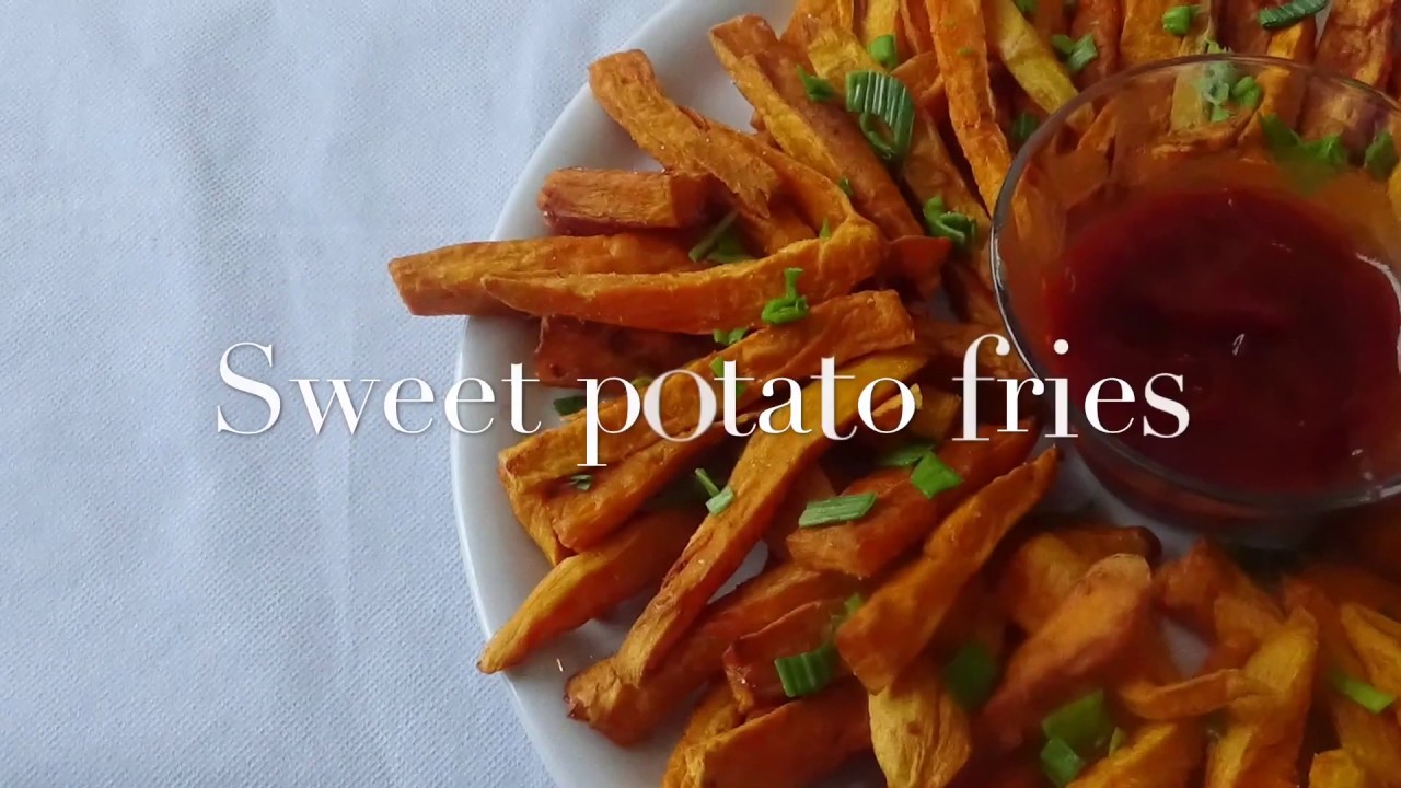 Patate dolci fritte