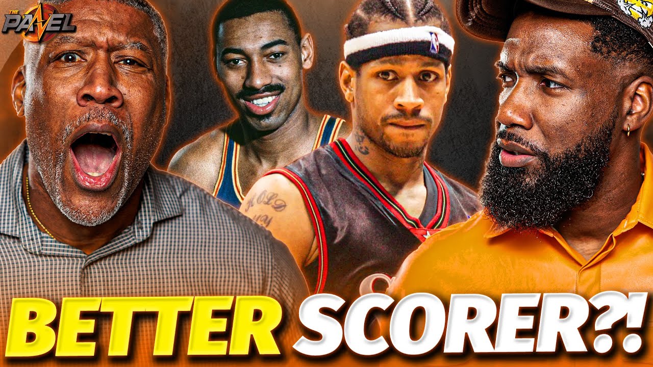The Panel ERUPTS Over Allen Iverson vs Wilt Chamberlain Scoring Debate