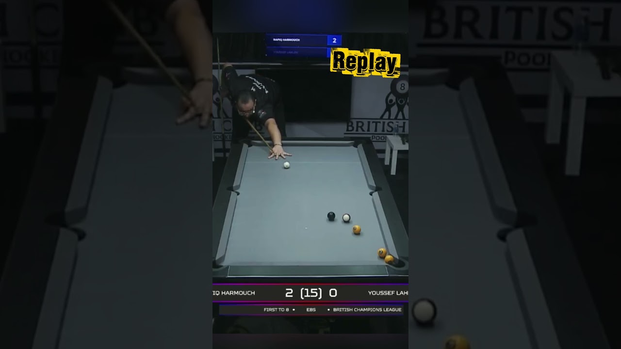 🔥 Coup de Ma&icirc;tre de Rafiq Harmouch 🇲🇦 | Incroyable Pr&eacute;cision !  #billiards #snooker #8ballpool
