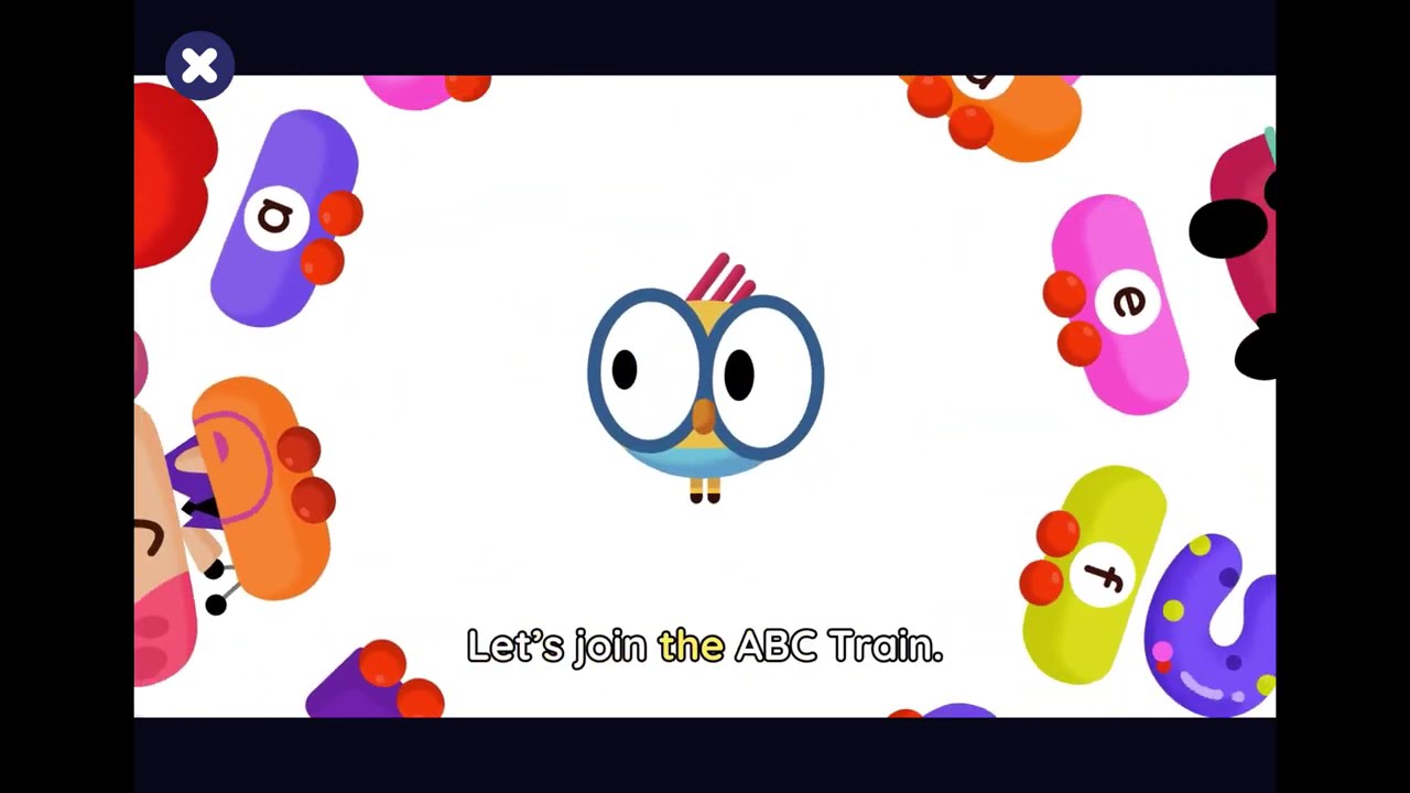 Lingokids: Lowercase letters ' Review a - z '