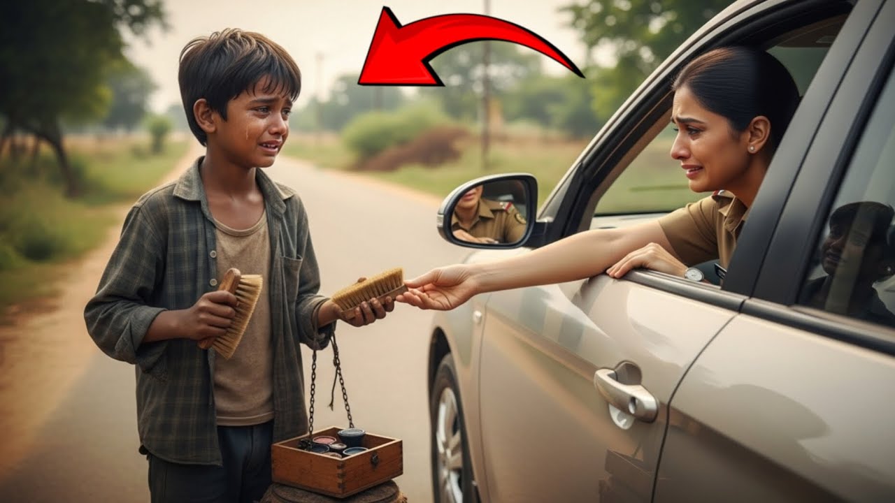 DM मैडम की आंखों से छलक पड़े आँसू, जब देखा बेटा सड़क पर जूते पॉलिश कर रहा है 😭||story ||#story 