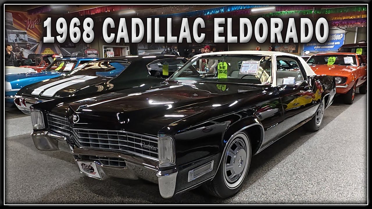 1968 Cadillac Eldorado at Volo Auto Museum Auto Sales
