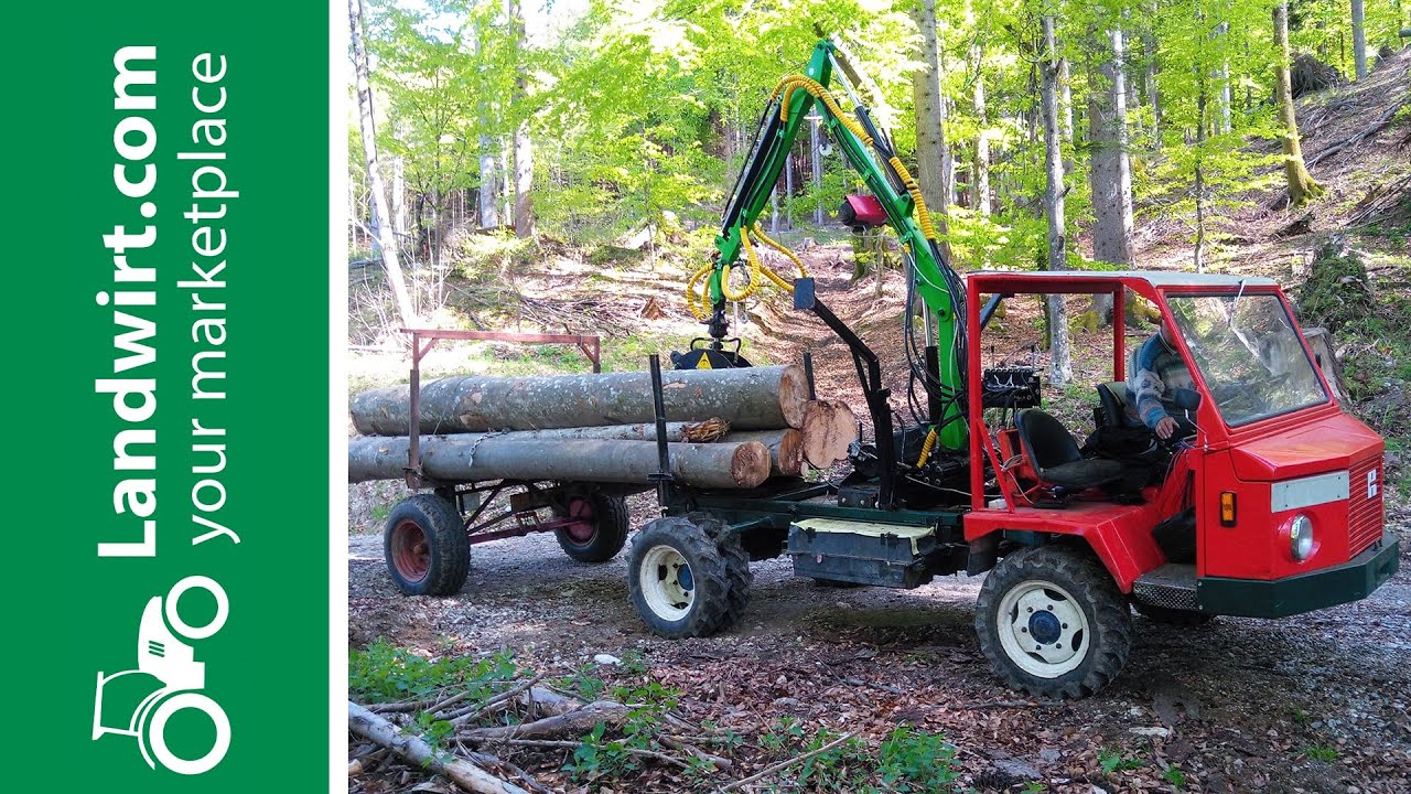 Selbst gebauter Muli Transporter mit Elektromotor lädt sich bei Rückfahrt wieder auf | landwirt.com