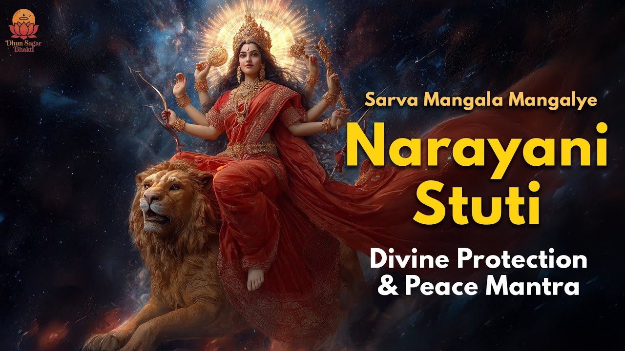 Sarva Mangala Mangalye 🙏 | Narayani Stuti | Divine Protection & Peace Mantra