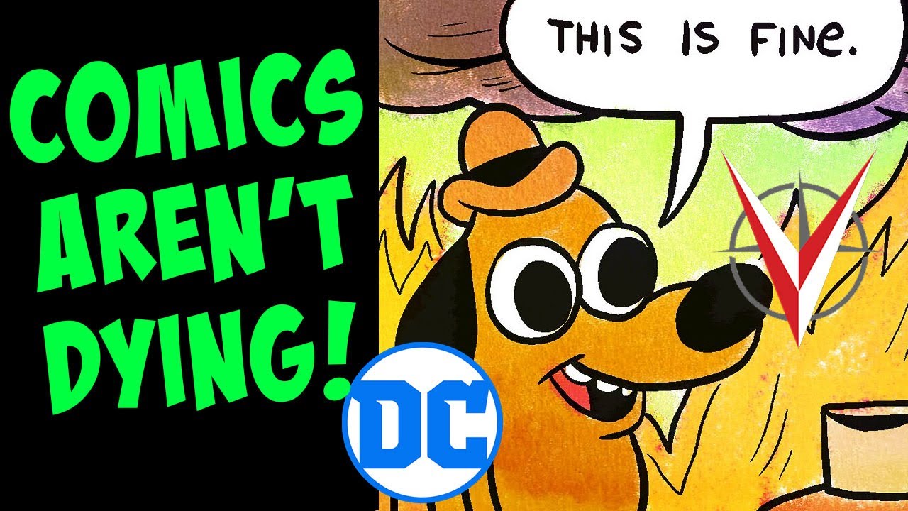 Mainstream Comics Media Continues LYING as Industry BURNS DOWN!