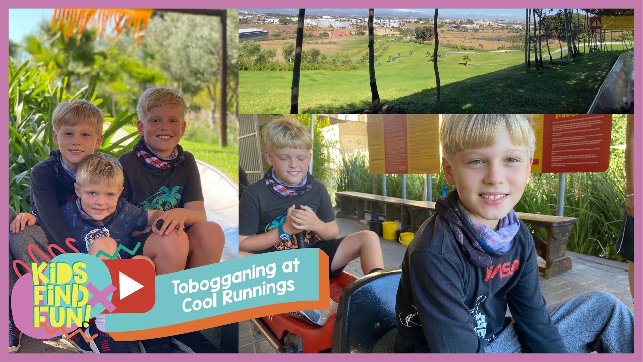 Tobogganing at Cool Runnings | Cape Town | Kids Find Fun at Cool Runnings Toboggan Family Park