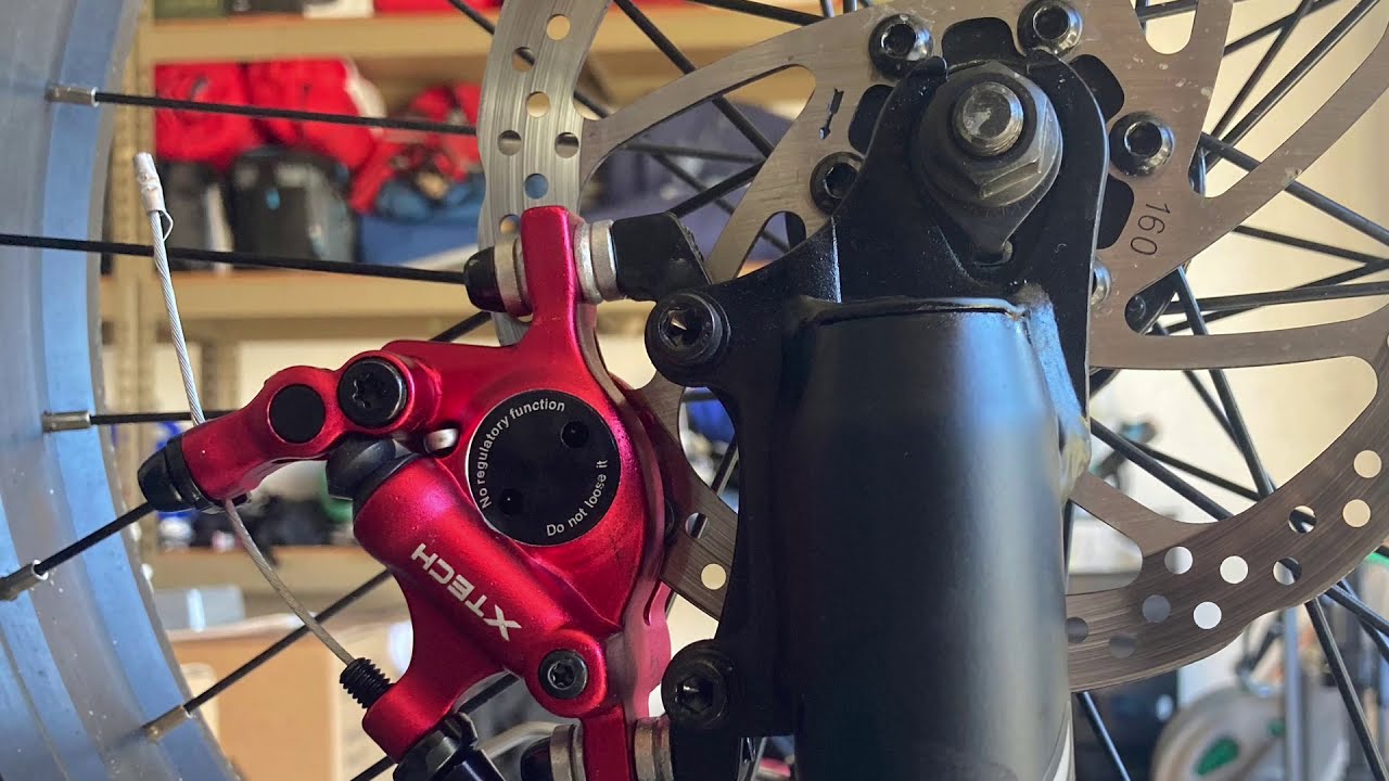 Easy Ebike Mechanical Disk Brake to hydraulic brake upgrade