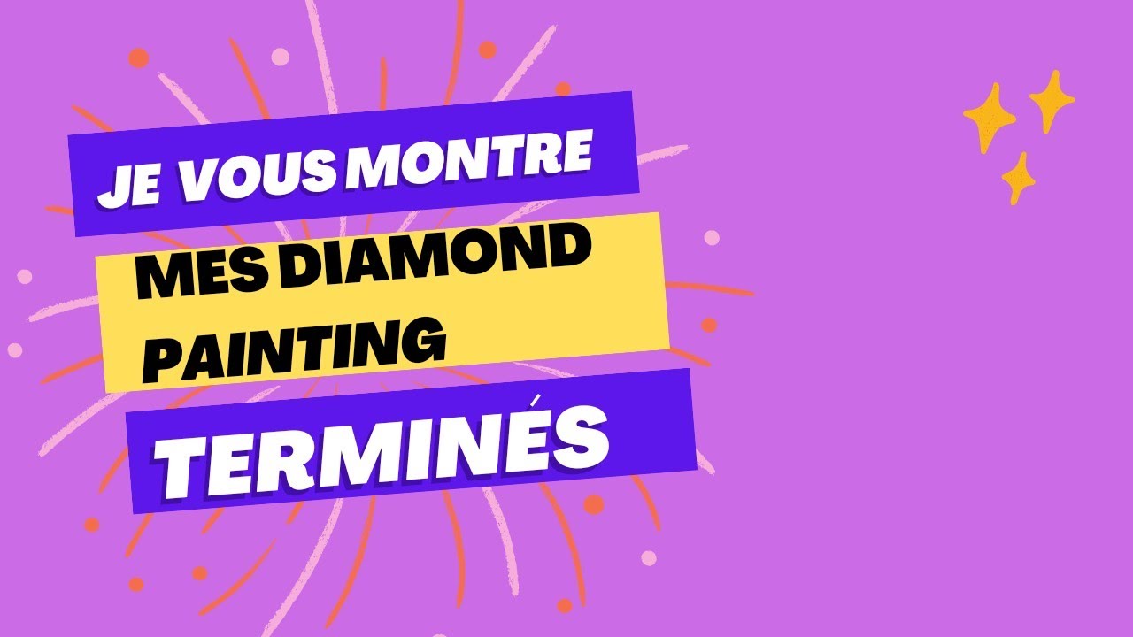 diamond painting terminés #loisirscreatifs #diamondpainting #peinturediamant #shein #action#vinted