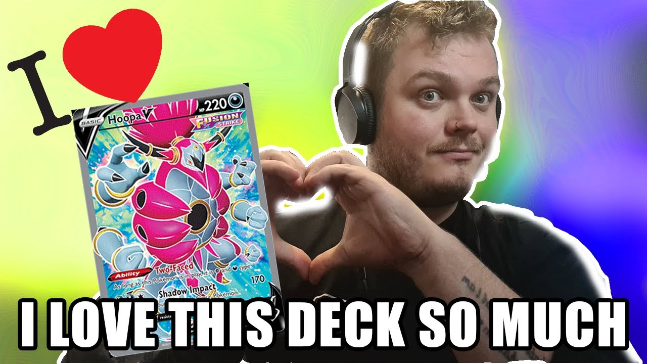 I LOVE HOOPA V! Hoopa V deck Profile! Fusion Strike