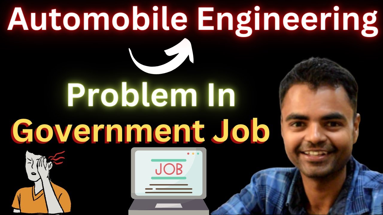 Automobile Engineering & Government Job | Automobile Engineering  Problem In Government Job |
