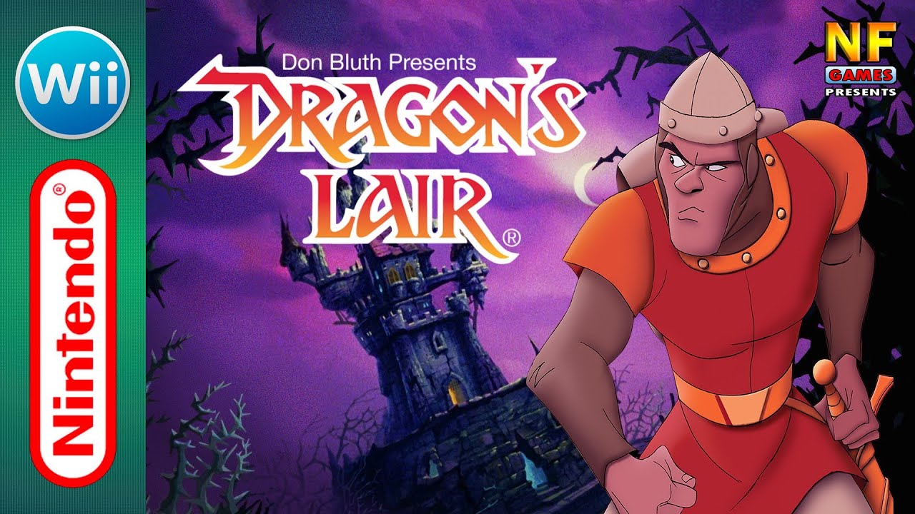 Dragon's Lair (Trilogy) - Home Mode. Hard Mode. Wii [No Damage Walkthrough] WiiWare | Nintendo Game