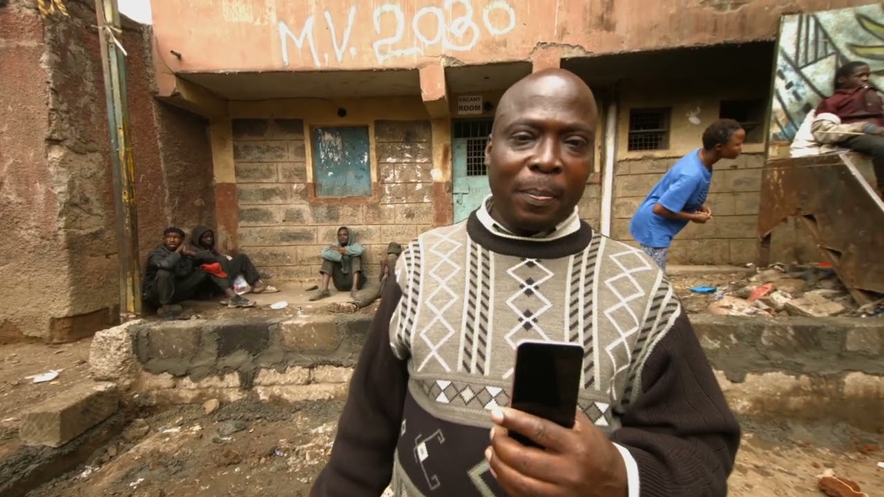 Beautiful pitch in mathare is slum soccer 