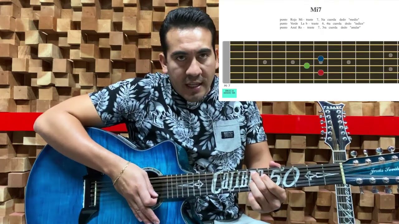 MI SECRETO - Cómo tocar posiciones de bajoquinto en guitarra de 12 cuerdas, guitarra o bajoquinto