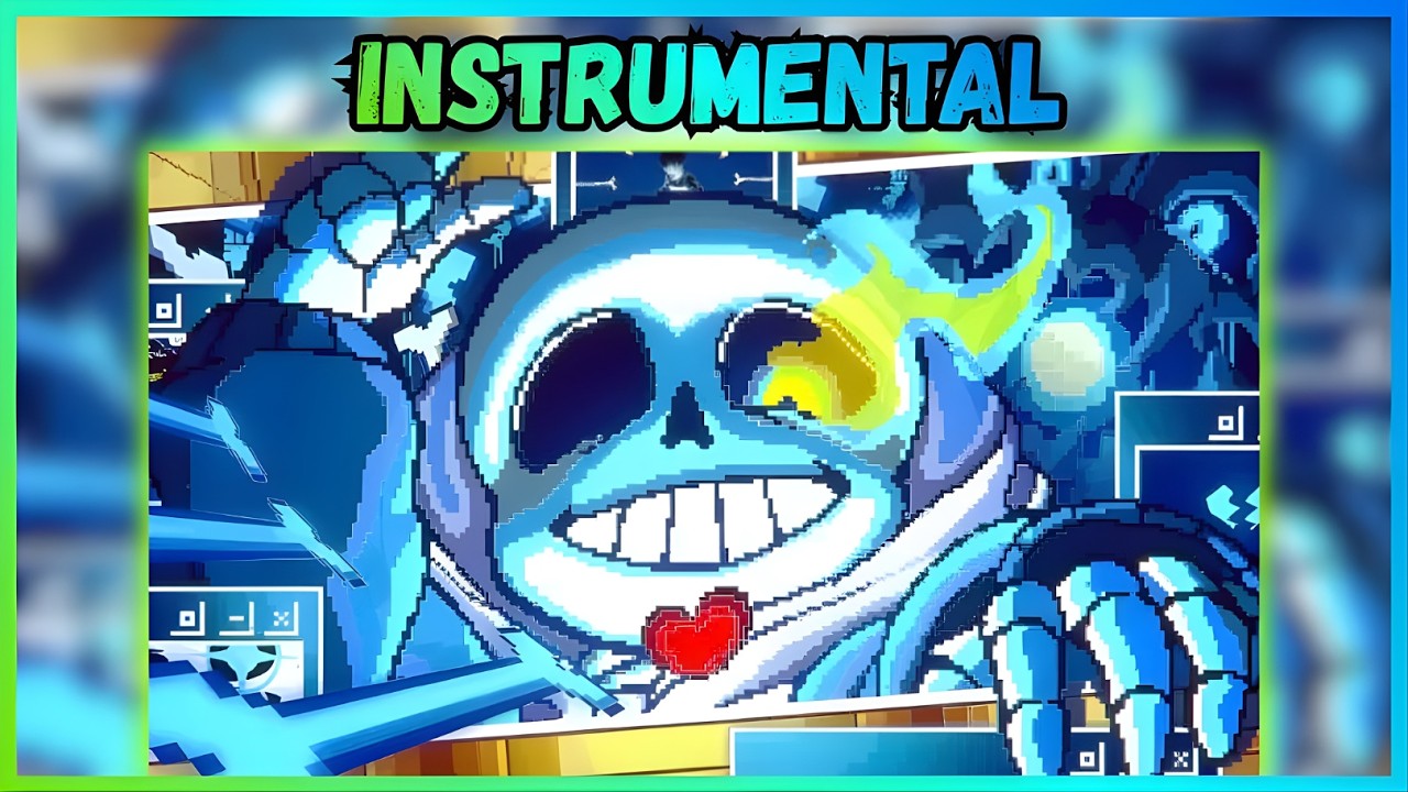 [ INSTRUMENTAL ] Slow GM - Juro Que Eu Não Sei Mais (Sans - UNDERTALE) Official Music Video