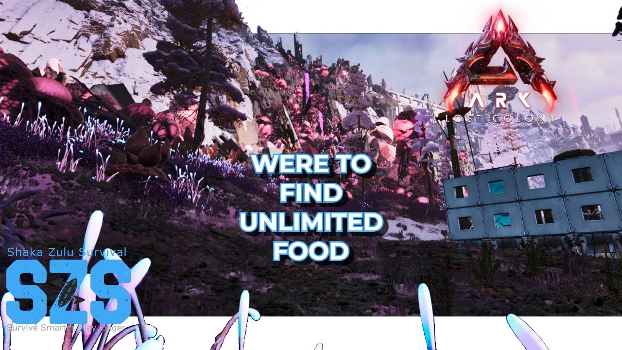 ARK Survival Ascended | Lost Colony Testing – New food item? and easy early poly game.