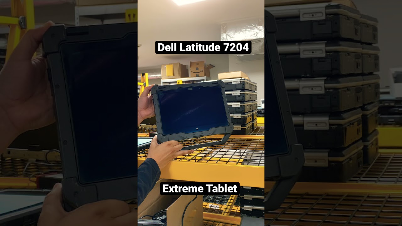 Amazing Dell Latitude 7204 SPINNING Laptop Screen! #Shorts #ytshorts