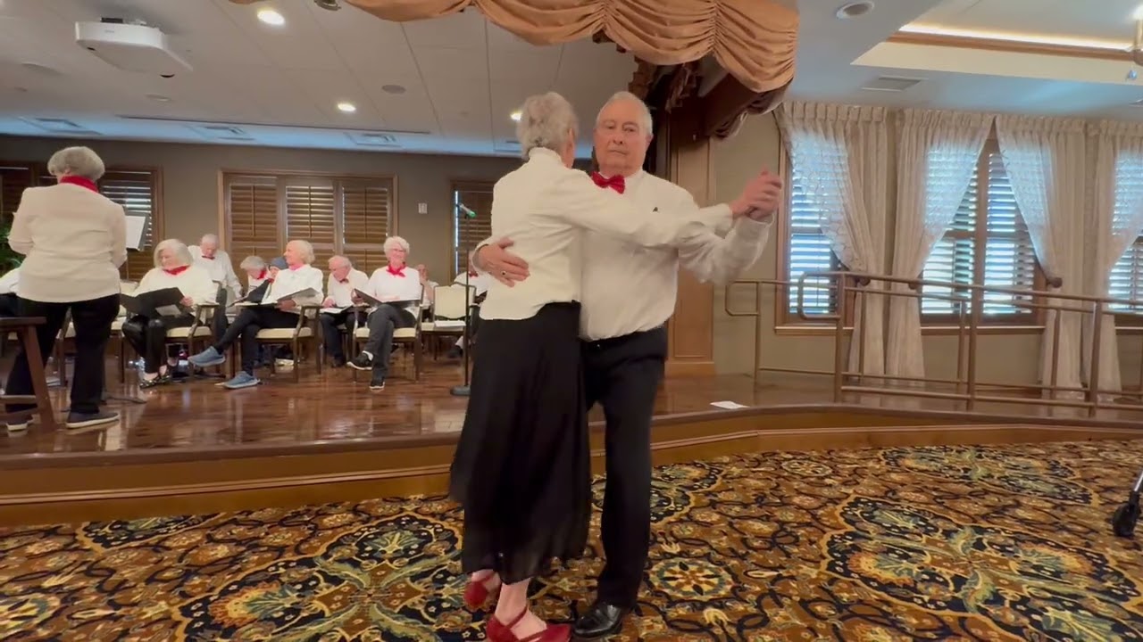 Gale and Rita’s dance to Unforgettable